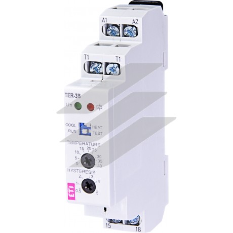 Термостат TER 3 В (0...+40) 24-240 AC/DC (1x16A AC1), ETI