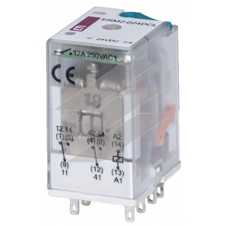 Реле електромеханічне ERM2-024DCL 2P, ETI