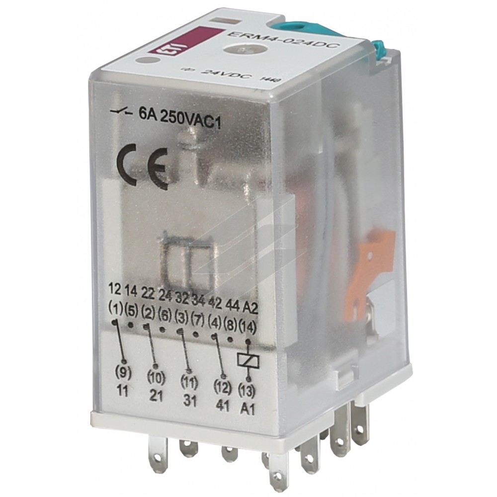 Реле електромеханічне ERM4-024DC 4P, ETI