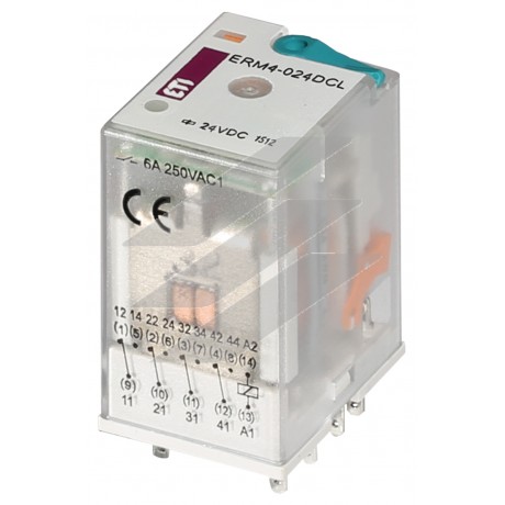 Реле електромеханічне ERM4-024DCL 4P, ETI