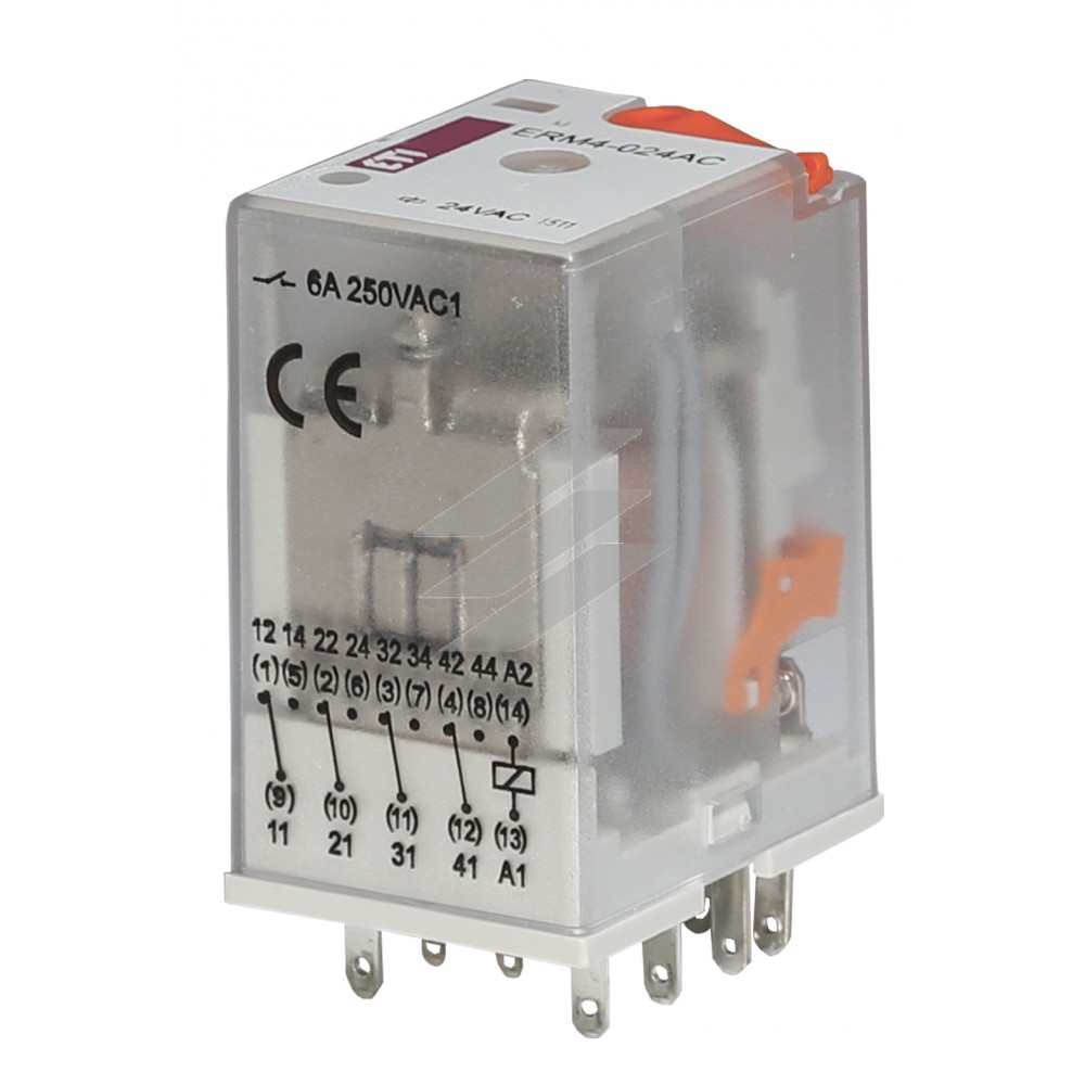 Реле електромеханічне ERM4-024AC 4P, ETI