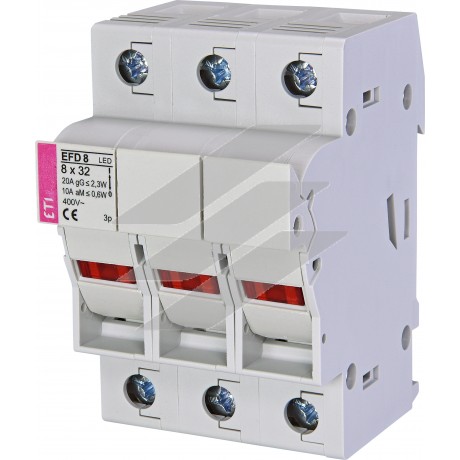 Роз'єднувач для запобіжників EFD 8 LED 3P, ETI