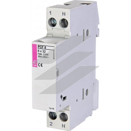 Роз'єднувач для запобіжників PCF 8 1P+N 400V, ETI