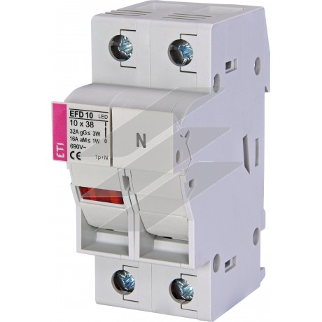 Роз'єднувач для запобіжників EFD 10 LED 1P+N, ETI