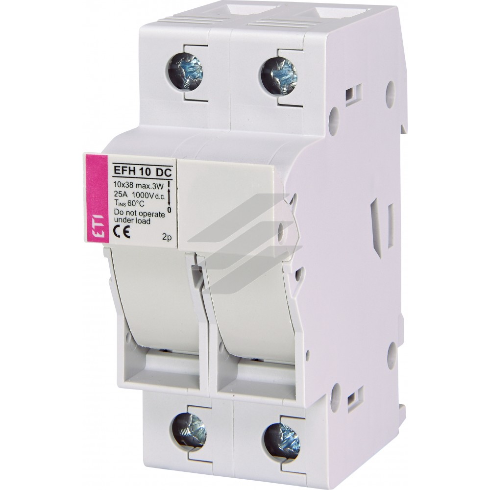 Роз'єднувач для запобіжників EFH 10 2P 25A 1000V DC, ETI