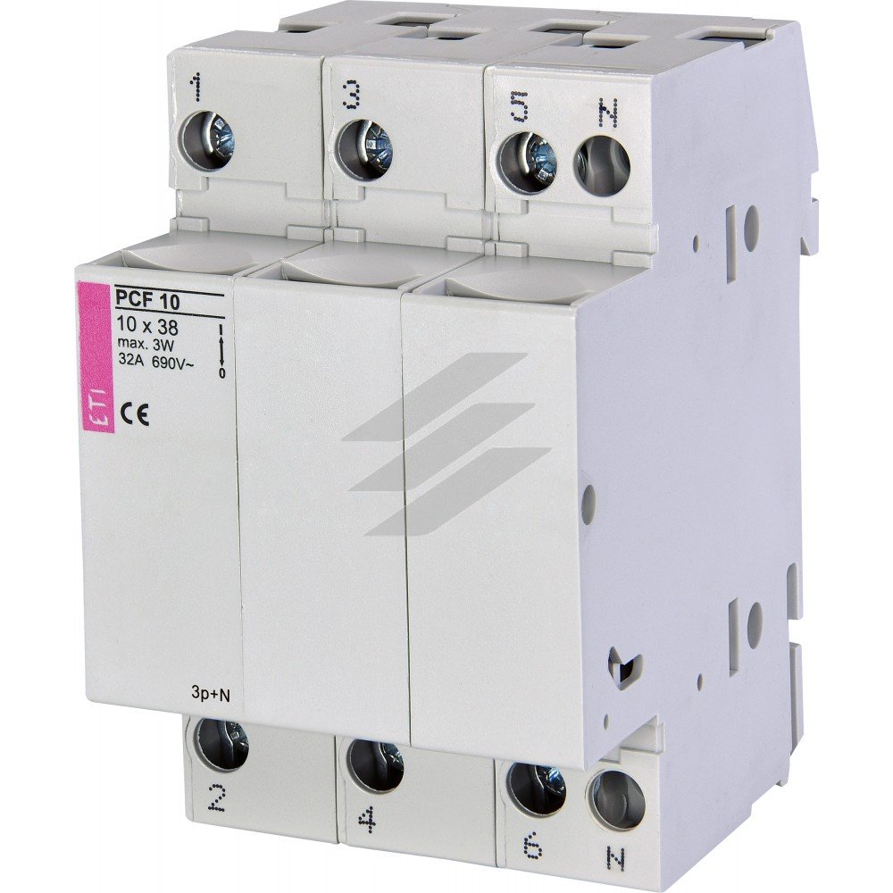 Роз'єднувач для запобіжників PCF 10 3P+N 690V, ETI