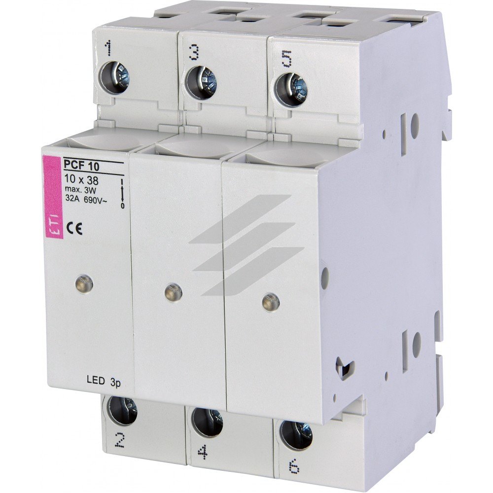 Роз'єднувач для запобіжників PCF 10 3P LED 690V, ETI