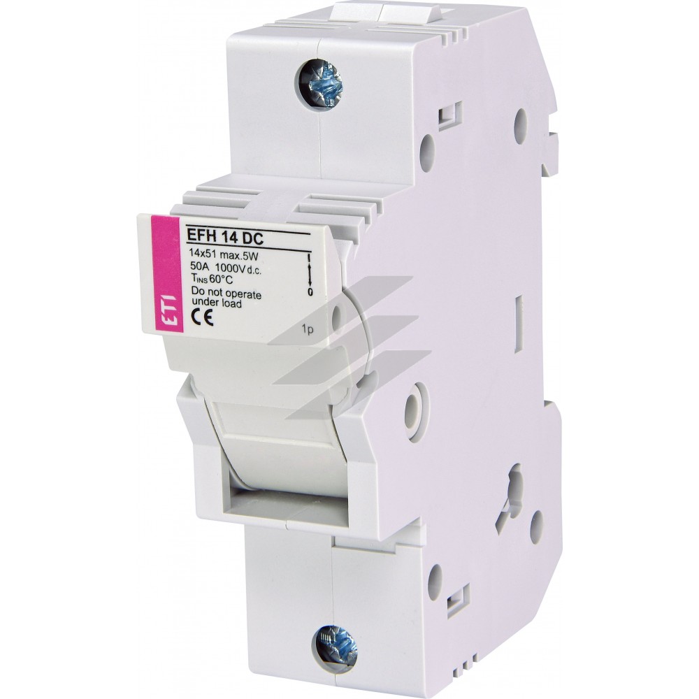 Роз'єднувач для запобіжників EFH 14 1P 50A 1000V DC, ETI