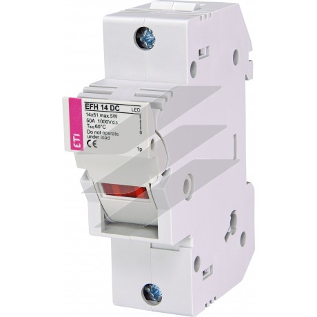 Роз'єднувач для запобіжників EFH 14 1P-LED 50A 1000V DC, ETI