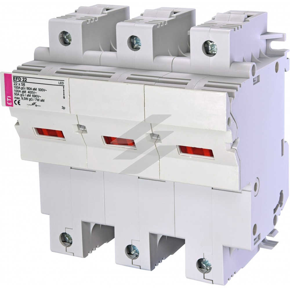 Роз'єднувач для запобіжників EFD 22 LED 3P, ETI