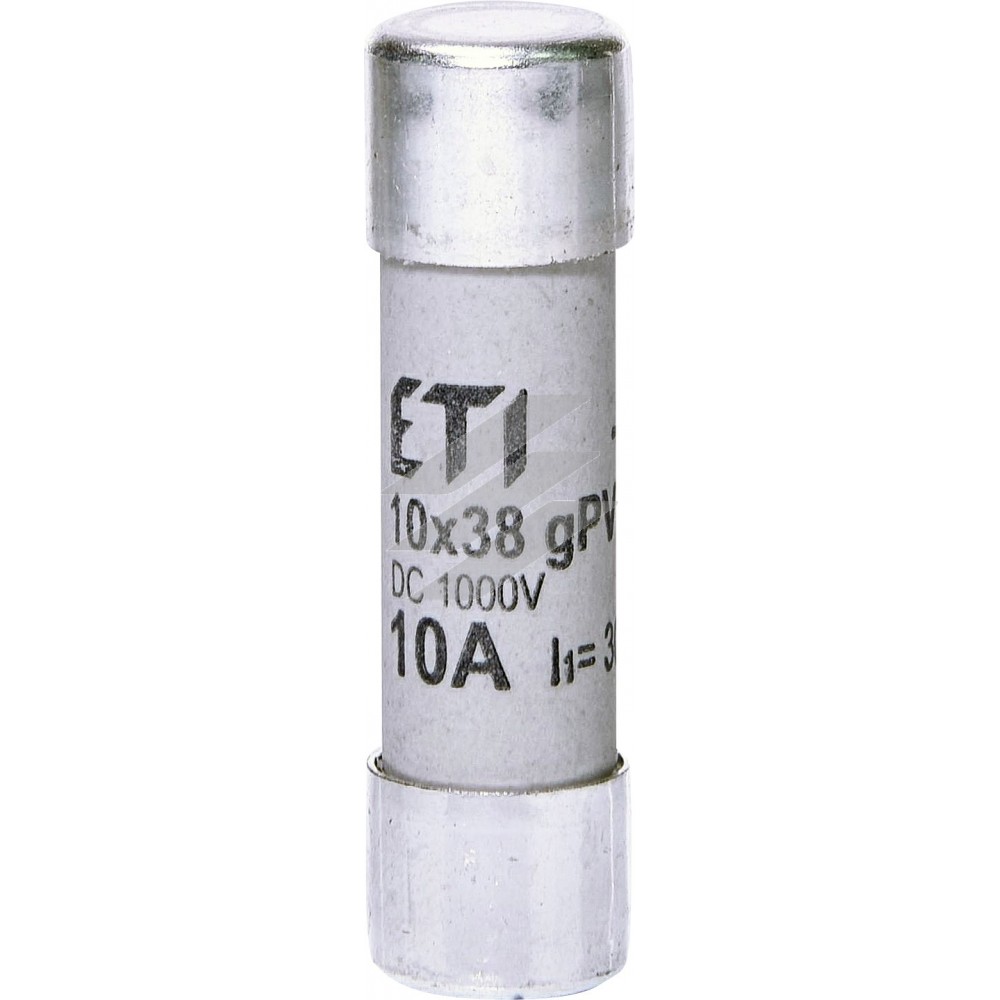 Запобіжник типу CH 10x38 хар-ка gPV 10A 1000V (30kA), ETI