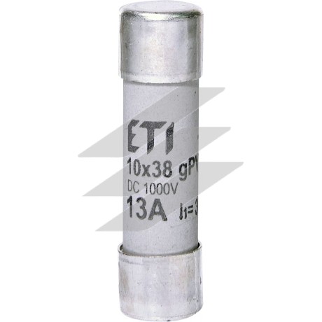 Запобіжник CH 10x38 gPV 13A 1000V (30kA) ETI