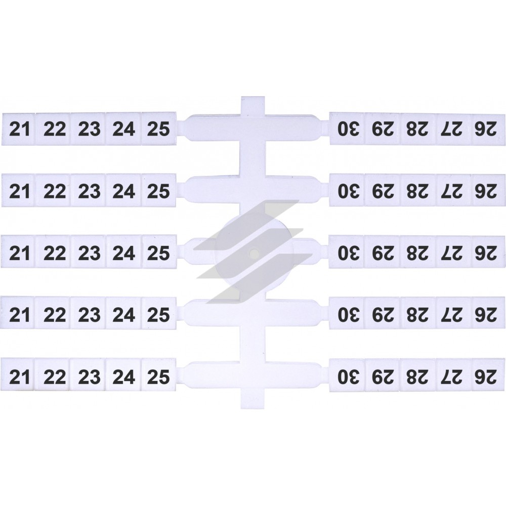 Маркувальна табличка EO3 символ-21-30.200шт, ETI