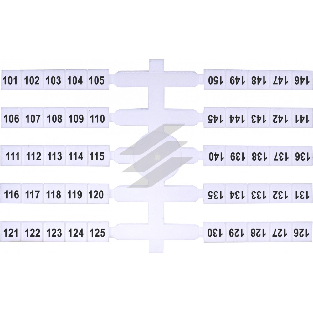 Маркувальна табличка EO3 символ-101-150.200шт, ETI