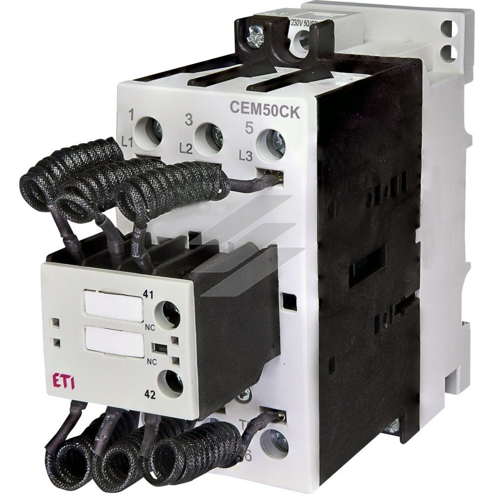 Контактор CEM CK 50.01N (50 кВАр, 400-440V), ETI
