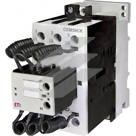 Контактор CEM CK 50.01N (50 кВАр, 400-440V), ETI