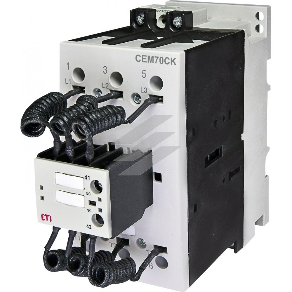 Контактор CEM CK 70.01N (70 кВАр, 400-440V), ETI