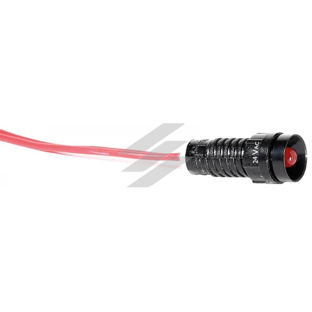 Лампа сигнальна LS LED 5 R 24 (5мм, 24В AC, червона), ETI