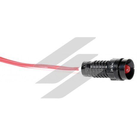 Лампа сигнальна LS LED 5 R 24 (5мм, 24В AC, червона), ETI