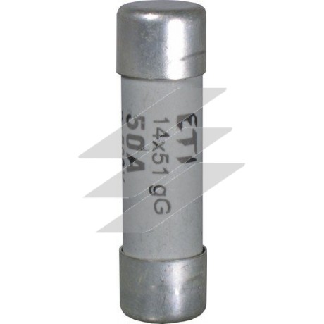 Запобіжник типу CH 14X51 характеристика gG 12A 690V, ETI