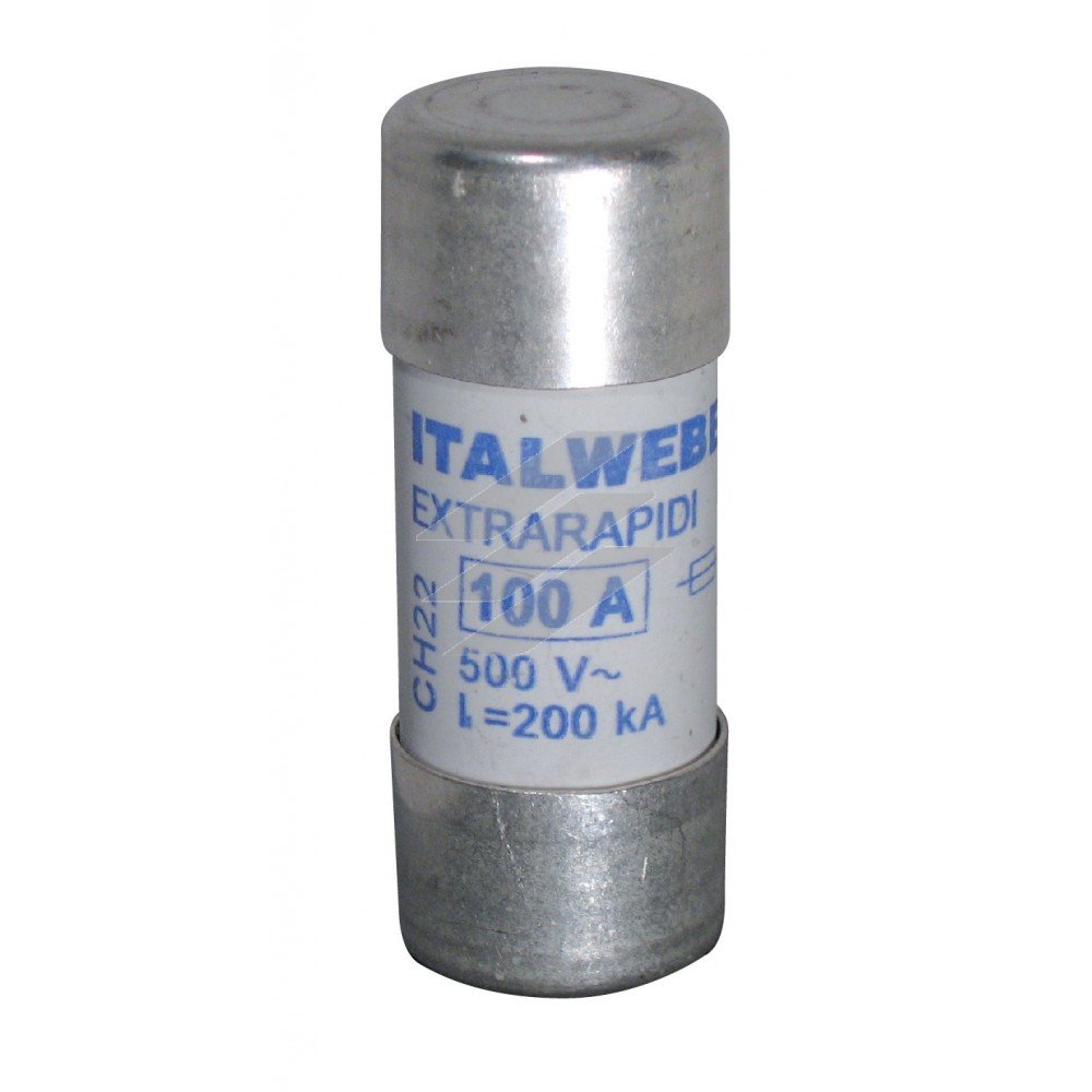 Запобіжник типу CH 22UQ 80A 690V хар-ка aR (200 kA), ETI