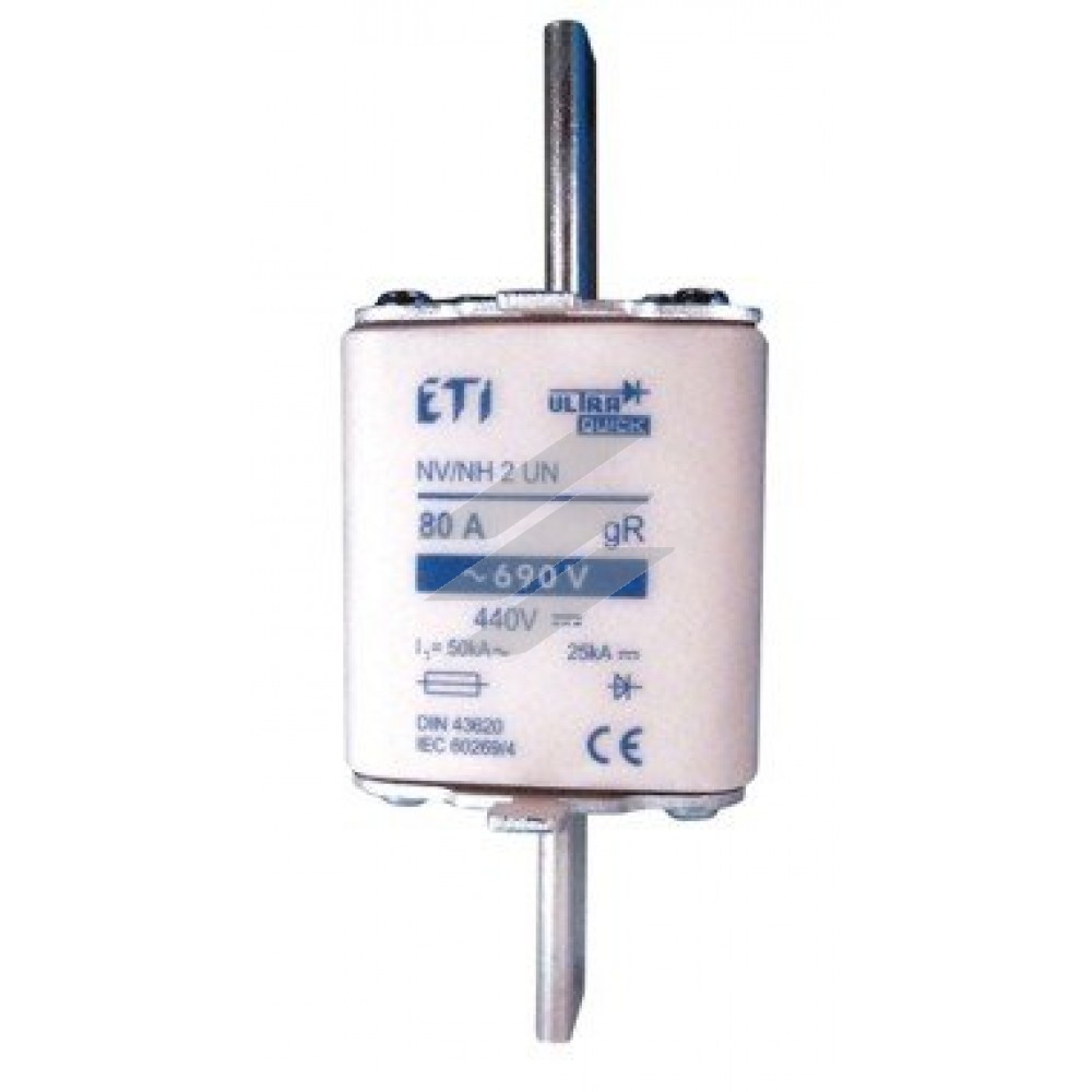 Запобіжник M2UQU-N/250A 690V хар-ка aR (50kA), ETI