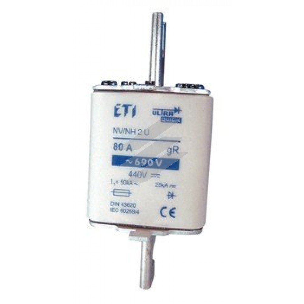 Запобіжник S2UQU 110 3 15A 690V хар-ка aR (50kA), ETI