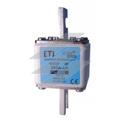 Запобіжник NHS3 UQ01 /8/1250A 690V хар-ка aR (200kA), ETI