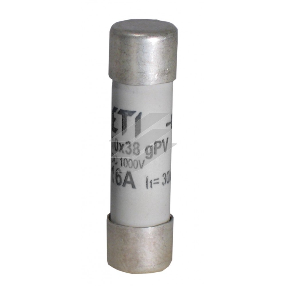 Запобіжник типу CH 10x38 хар-ка gPV 1A 1000V (30kA), ETI