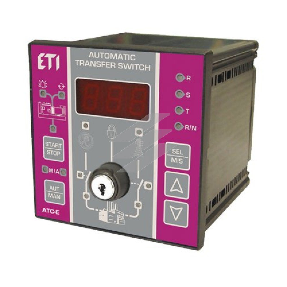 Контролер АВР ATC-E (c сигнальним блок-контактом) ETI Контролер АВР ATC-E (c сигнальним блок-контактом) ETI
