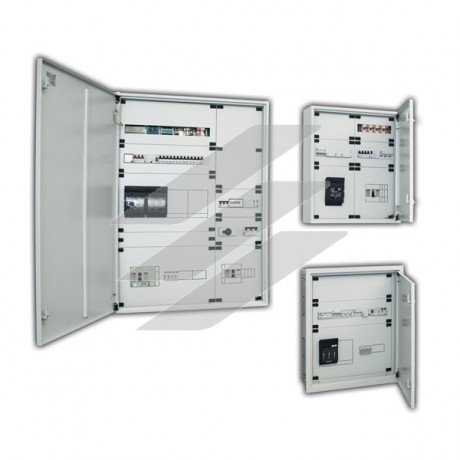 Щит металевий навісний 4XN160 2-7 (IP41 IK10, висота 1100мм x ширина 550мм x глибина 160мм), ETI