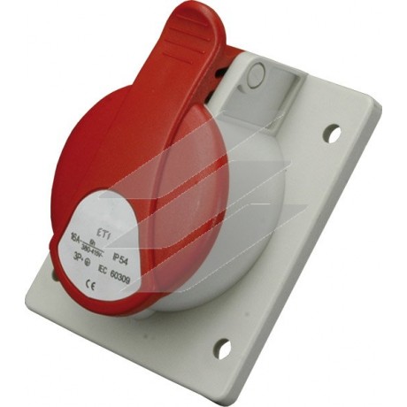 Розетка вбудована EE-1632 IP54 (16A, 230V, 2P+PE), ETI