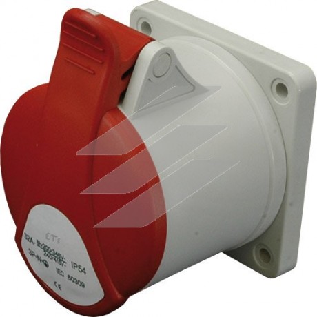 Розетка вбудована EER-3243 IP54 (32A, 400V, 3P+PE), ETI