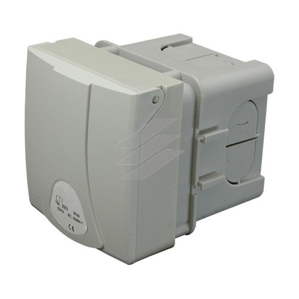 Розетка в коробці внутрішньої установки EZB-3253 IP44 (32A, 400V, 3P+N+PE), ETI
