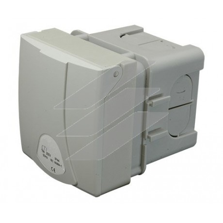 Розетка в коробці внутрішньої установки EZB-3253 IP44 (32A, 400V, 3P+N+PE), ETI