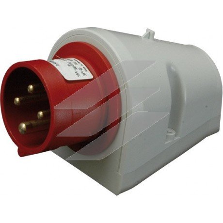 Вилка настінна EP-1632 IP44 (16A, 230V, 2P+PE), ETI