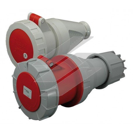 Розетка кабельна ESH-тисячу шістсот сорок три IP67 (16A, 400V, 3P + PE) ETI
