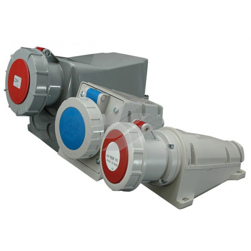Розетка настінна EZH-12553 IP67 (125A, 400V, 3P+PE), ETI