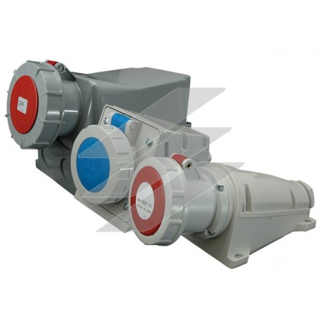 Розетка настінна EZH-12553 IP67 (125A, 400V, 3P+PE), ETI