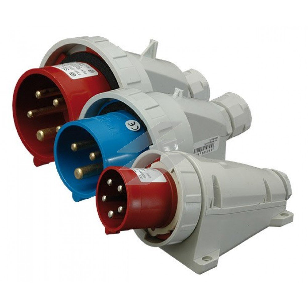 Вилка настінна EPH-12543 IP67 (125A, 400V, 3P+PE), ETI