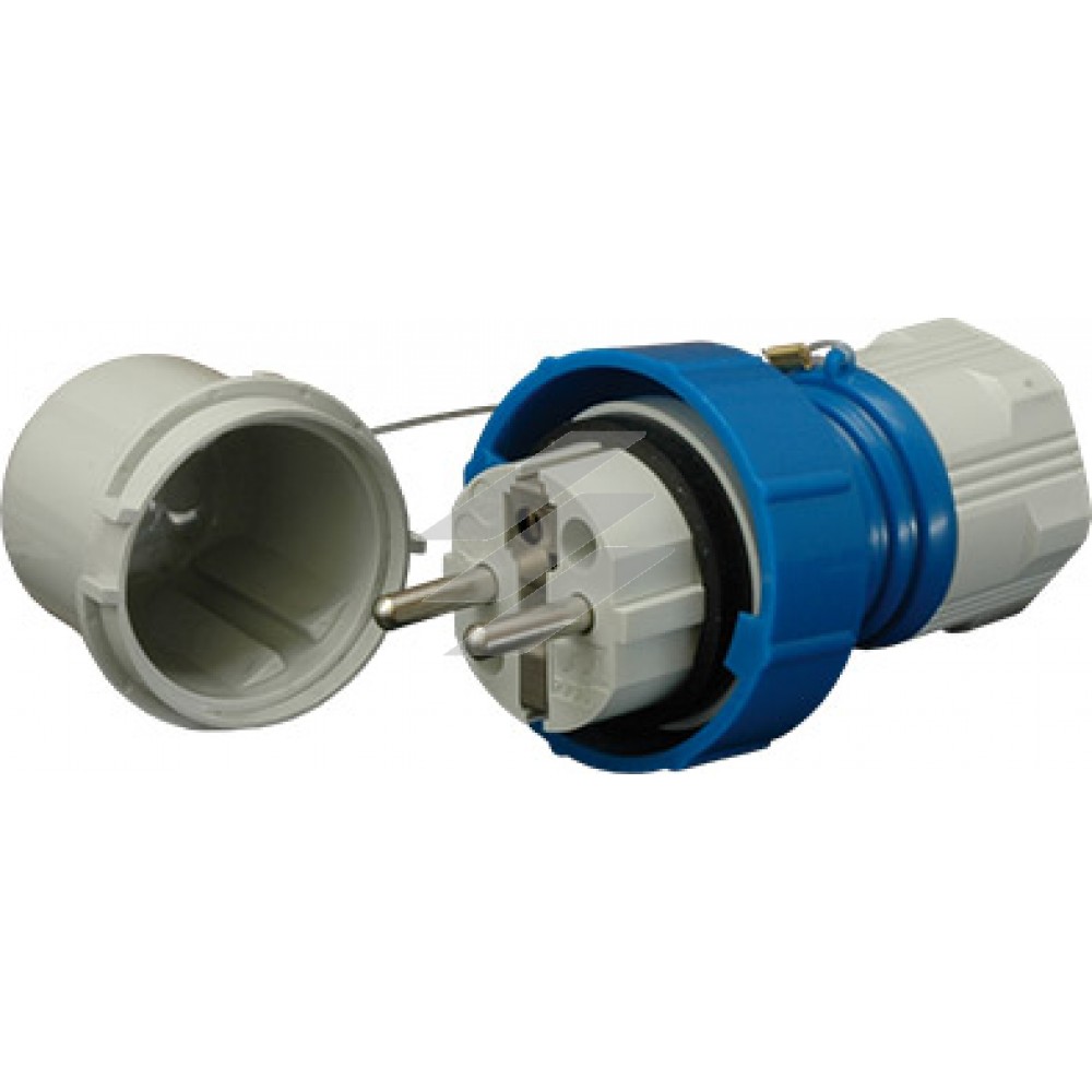 Вилка універсальна EEVG-16 IP67 (Schuko), ETI