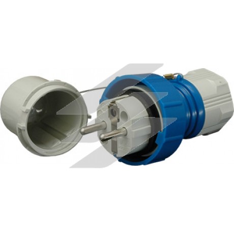 Вилка універсальна EEVG-16 IP67 (Schuko), ETI