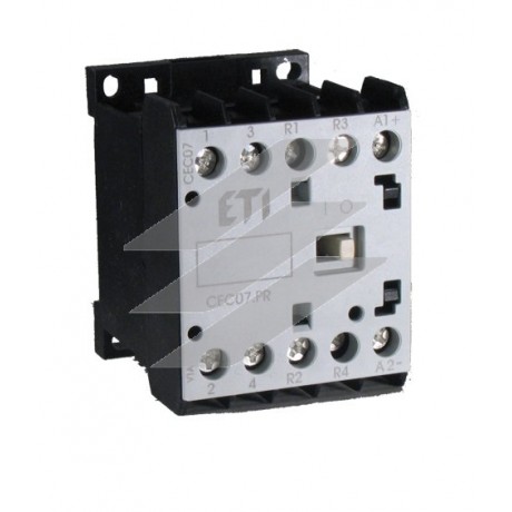 Контактор мініатюрний CEC 16.10-110V-50 / 60Hz (16A; 7,5kW; AC3) ETI