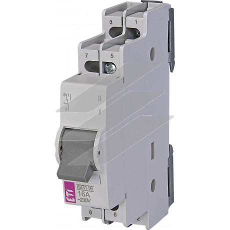 Перемикач ISG 116 1p 16A (1-2) ETI