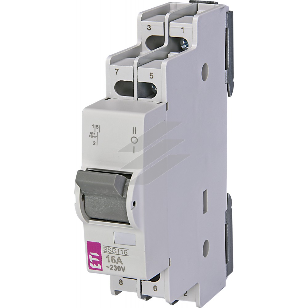 Перемикач SSG 116 1p 16A (1-0-2) ETI