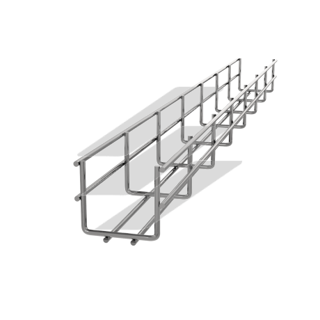 Дротяний лоток 50/35 мм, оцинкована сталь, Flexel
