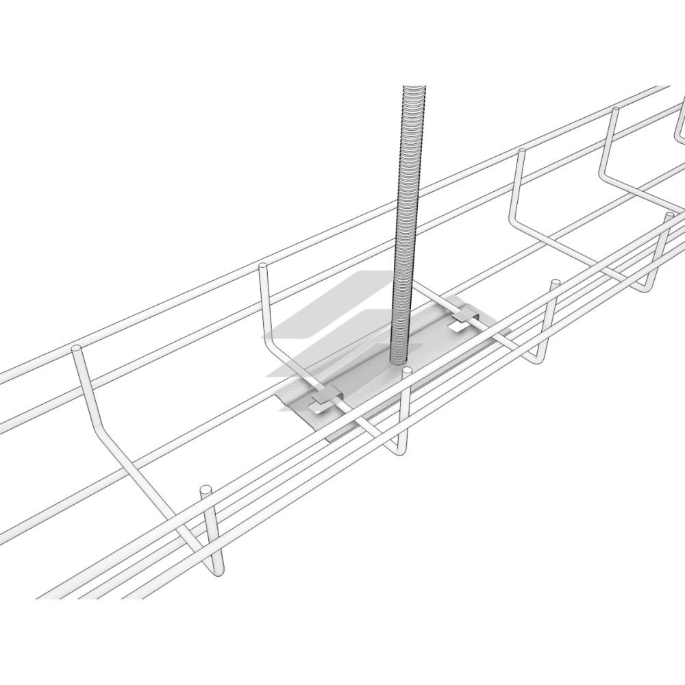 Пластина підвісу сітчатого лотка Flexel