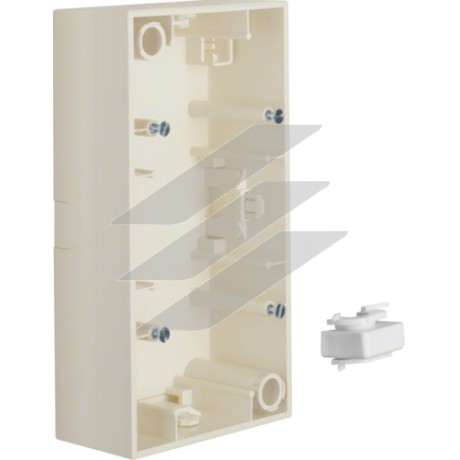 Коробка накладного монтажу, 2Х біла S.1, Hager