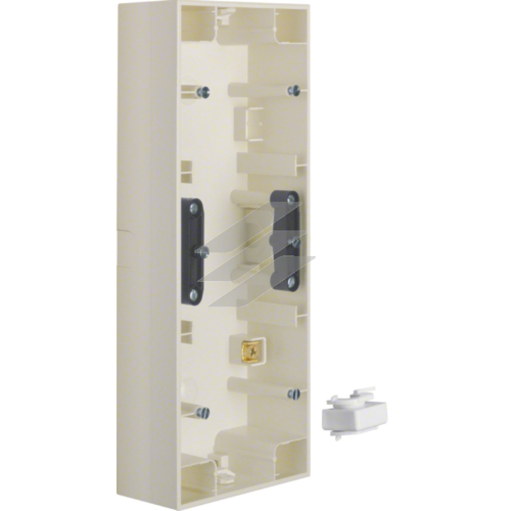 Коробка накладного монтажу, 3Х біла S.1, Hager