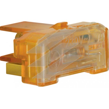 Елемент підсвічування, помаранчовий, 230В/0.4мА, Hager